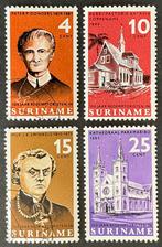 Suriname 1966 Paters Redemptoristen 449/452 -39, Ophalen of Verzenden, Gestempeld