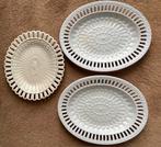 Wedgwood, William Smith creamware antieke onderschalen, Antiek en Kunst, Ophalen of Verzenden