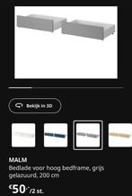 Ikea Malm bedlades, Huis en Inrichting, Ophalen, Gebruikt, Eenpersoons, Wit