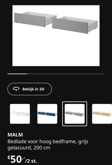 Ikea Malm bedlades beschikbaar voor biedingen