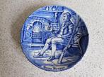 Bord 11 cm. Blauw "Gamekeeper" Enoch Wedgwood, Antiek en Kunst, Ophalen of Verzenden