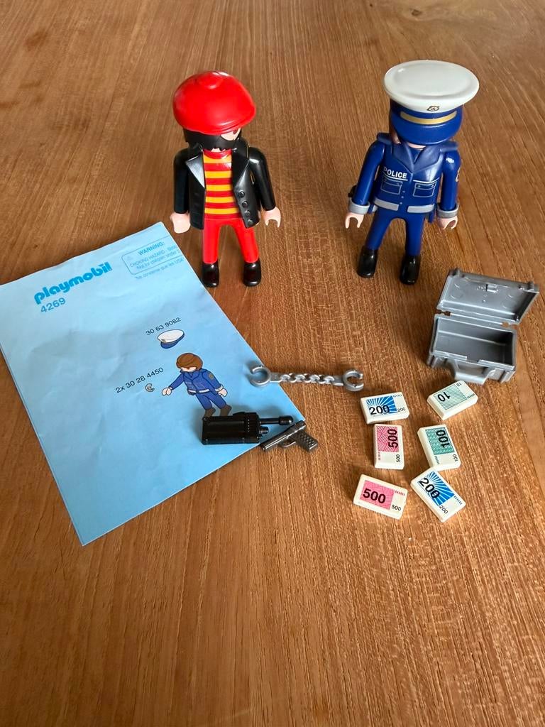 Playmobil 4269 geldrover arrestatie, Ophalen of Verzenden, Gebruikt