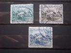 Nederland nvph 229-231 gebruikt ( T 165 )..€ 1,75, Verzenden