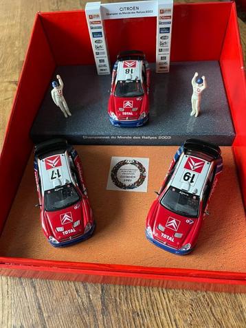 Citroen Xsara WRC worldchampion 2003 set Norev beschikbaar voor biedingen