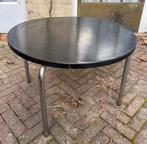 Mies van der Rohe Thonet MR 516 Bauhaus salontafel, Huis en Inrichting, Tafels | Salontafels, Ophalen, Rond, 50 tot 100 cm, Zo goed als nieuw