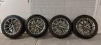 Alfa Romeo Giulia velgen 17 inch met goede winterbanden, Auto-onderdelen, Banden en Velgen, Ophalen, Gebruikt, 17 inch, Winterbanden