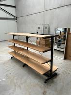 Winkel/magazijn kledingrek met verstelbare planken – 240 cm, Ophalen, Zo goed als nieuw