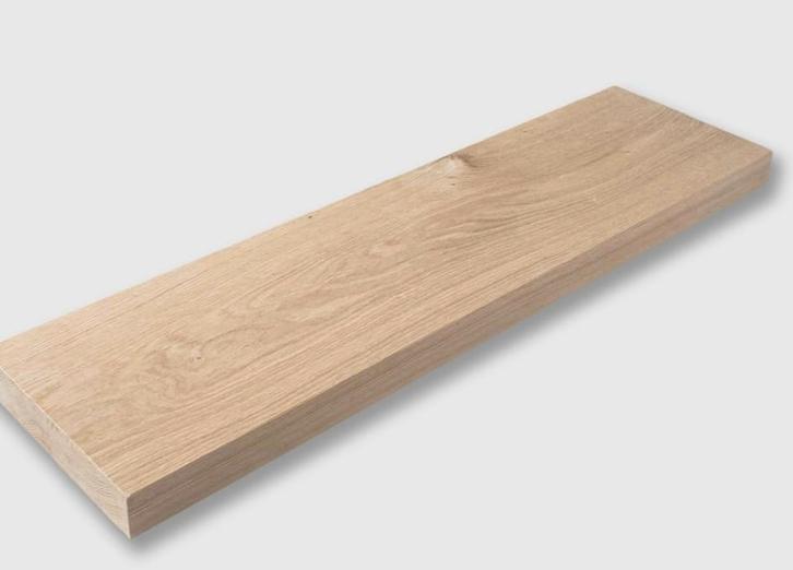 Eiken Traptreden - Massief Hout, Doe-het-zelf en Verbouw, Hout en Planken, Nieuw, Plank, Eiken, Minder dan 200 cm, 25 tot 50 mm