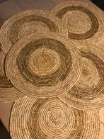 Placemats gevlochten riet 6 stuks, Huis en Inrichting, Woonaccessoires | Onderzetters, Ophalen, Zo goed als nieuw, Bord