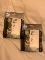 HP 301 Zwart & Kleur Cartridges - Nieuw!, Ophalen of Verzenden, Nieuw, Cartridge