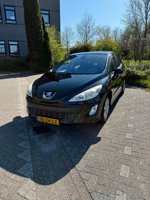 Peugeot 308 1.6 VTI 16V 5-DRS 2008 Zwart, Auto's, Peugeot, Particulier, Benzine, B, Hatchback, Handgeschakeld, Origineel Nederlands