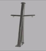 RVS siermast gepolijst hoogglans, Ophalen of Verzenden