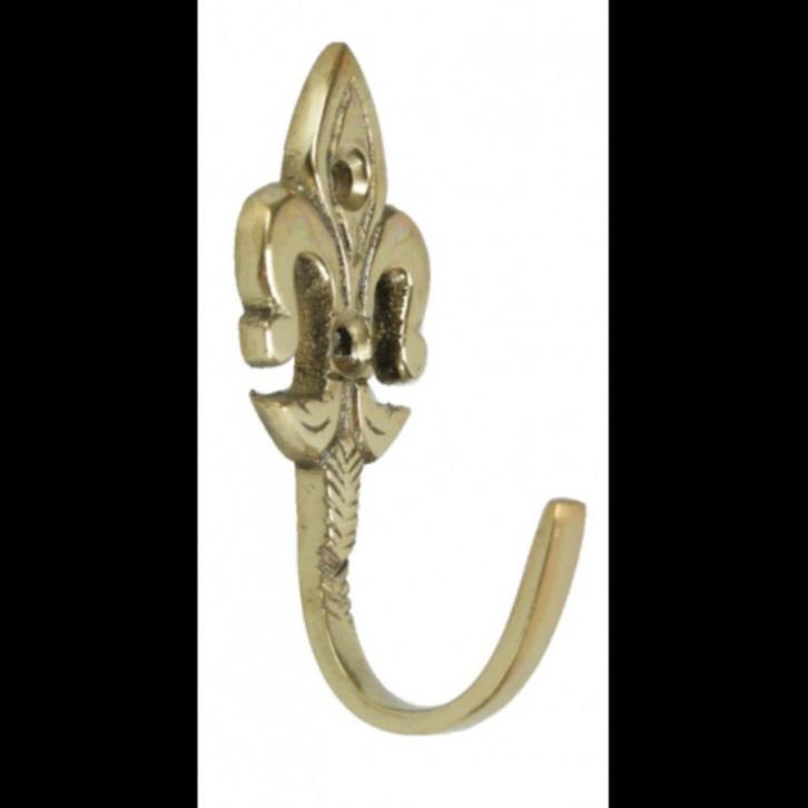 Div messing kapstokhaak en bonzen  panhaak, kanhaak, Huis en Inrichting, Woonaccessoires | Kapstokken, Nieuw, Wandhaken, Overige materialen