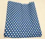 dots, Blauw, 120 cm of meer, Ophalen of Verzenden, Katoen