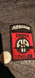 Patch Airborne 82nd sniper, Motoren, Kleding | Motorkleding, Ophalen of Verzenden, Tweedehands