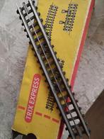 TRIXEXPRESS 3 RAIL SYSTEEM RECHTE RAILS, Hobby en Vrije tijd, Modeltreinen | H0, Gebruikt, Gelijkstroom, Trix, Rails