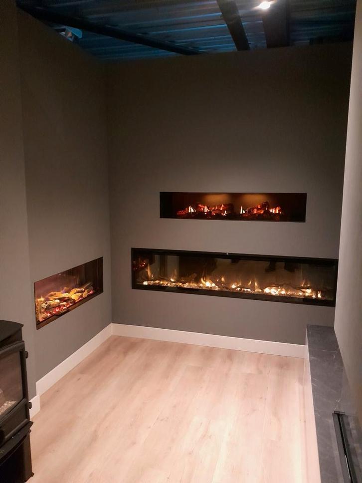 Gazco eStudio 105R  elektrische haard  showroom toestel, Huis en Inrichting, Haarden, Zo goed als nieuw, Elektrische haard, Ophalen of Verzenden