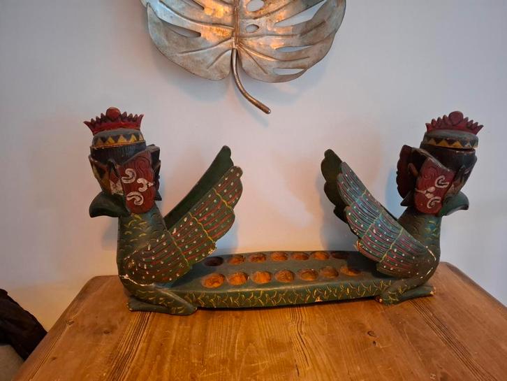 Mancala Dakon Congklak Congkak Dhakon Naga Dragon Tjongklak, Antiek en Kunst, Antiek | Speelgoed, Ophalen of Verzenden