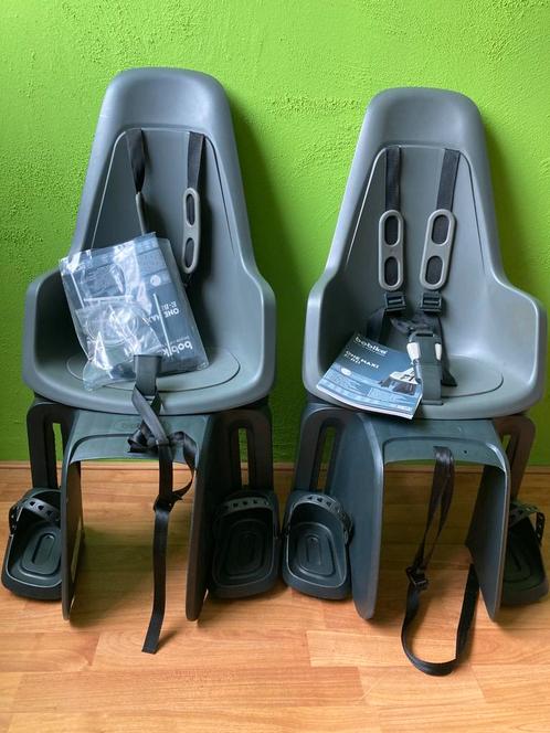 Bobike ONE maxi grijs kinderzitje (2 stuks), Fietsen en Brommers, Fietsaccessoires | Fietsstoeltjes, Zo goed als nieuw, Ophalen
