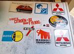 Stickers Citroën BC Mitsubishi Motors Renault Aral Koni e.d., Ophalen of Verzenden, Zo goed als nieuw, Auto of Motor