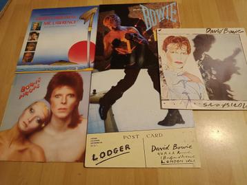 5X LP DAVID BOWIE LODGER pin ups LETS DANCE merry SCARY MONS beschikbaar voor biedingen