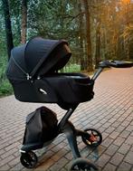 Stokke Xplory complete set zwart, Gebruikt, Combiwagen, Met reiswieg, Ophalen