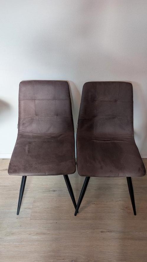 Eetkamerstoel jay truffle truffel label51 2x eetkamer stoel, Huis en Inrichting, Stoelen, Gebruikt, Twee, Grijs, Ophalen