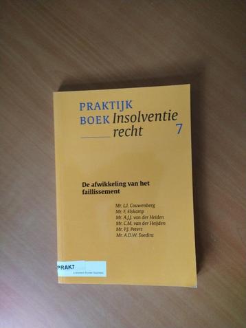 De afwikkeling van het faillissement (insolventierecht 7) beschikbaar voor biedingen