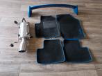 Rvs einddemper mattenset en achterklepspoiler Suzuki Swift, Ophalen, Voor, Suzuki, Bumper