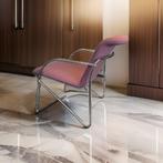 Lounge Zetels Labofa by Alfred Homann for Gispen, Ophalen, Gebruikt, Minder dan 75 cm, Metaal