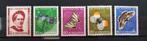 Zwitserland : Pro Juventute 1951 Insecten postfris 561-565, Verzenden