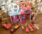 Barbie huis compleet met accessoires!, Ophalen, Poppenhuis