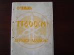 Yamaha TT600 1984 1986 motorcycle service manual TT 600, Motoren, Ophalen of Verzenden, Yamaha