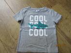 Cool t shirt palette t shirt hema grijs /86/92 pailletten vi, Kinderen en Baby's, Babykleding | Maat 86, Shirtje of Longsleeve