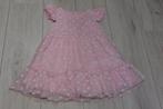Shein - Lichtroze stippen jurk - 98, Kinderen en Baby's, Kinderkleding | Maat 98, Meisje, Shein, Ophalen of Verzenden, Zo goed als nieuw
