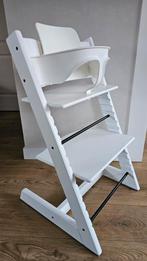 Nieuwste model Stokke Tripp Trapp/Trip Trap kinderstoel wit, Kinderen en Baby's, Kinderstoelen, Ophalen, Zo goed als nieuw, Meegroeistoel