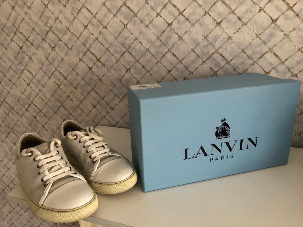 Lanvin Sneakers - Maat 41, Lanvin, Wit, Ophalen of Verzenden, Sneakers of Gympen