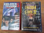 Children of the corn 3 en 5 ex rental horror, Cd's en Dvd's, VHS | Film, Vanaf 16 jaar, Ophalen of Verzenden, Zo goed als nieuw