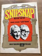 Snip & Snap revue ‘68-‘69, Ophalen of Verzenden, Gelezen, Cabaret