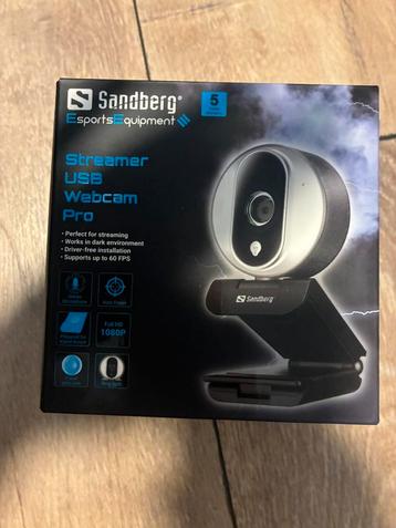 Sandberg Streamer USB Webcam Pro beschikbaar voor biedingen