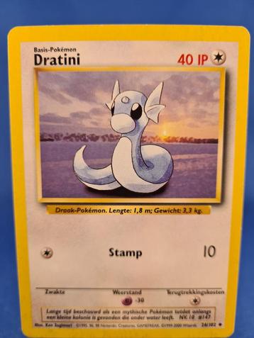 Dratini 26/102 - Base (NL) beschikbaar voor biedingen