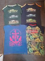 4 stoere gekleurde shirts in maat 134/140., Gebruikt, Scapino, Jensen, Ophalen of Verzenden, Shirt of Longsleeve