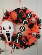 Halloween Decoratie kransen, Ophalen of Verzenden, Nieuw, Versiering, Halloween of Griezel