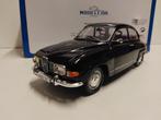 Saab 96 V4 black Mcg 1:18 KRD, Ophalen of Verzenden, Zo goed als nieuw, Auto, Overige merken