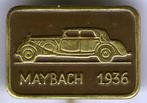 Maybach 1936 bruin op koper oldtimer auto speldje ( B_147 ), Verzamelen, Speldjes, Pins en Buttons, Transport, Speldje of Pin