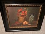 Antiek Stilleven Schilderij met oude lijst, Antiek en Kunst, Ophalen