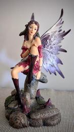 Beeld van zittende elf, Verzamelen, Beelden en Beeldjes, Ophalen of Verzenden, Zo goed als nieuw, Fantasy