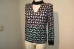Karen Millen mooie print kleuren kraagje om de hals 40, Maat 38/40 (M), Verzenden, Zo goed als nieuw, Lange mouw