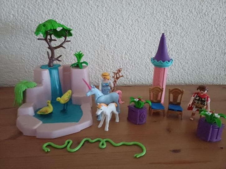 Playmobil magische eenhoorns bij de waterval., Kinderen en Baby's, Speelgoed | Playmobil, Zo goed als nieuw, Los playmobil, Ophalen of Verzenden