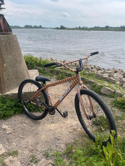 se bike big flyer striped 29 inch/ wheelie bike, Fietsen en Brommers, Fietsen | Crossfietsen en BMX, Zo goed als nieuw, 24 inch of meer